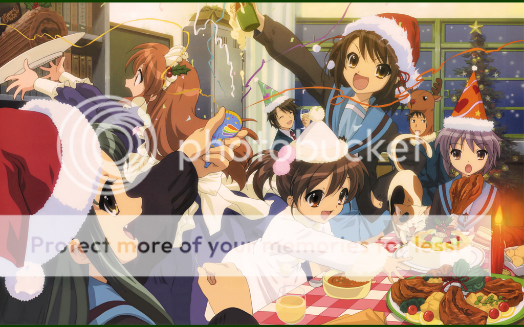 haruhi christmas party Pictures, Images and Photos