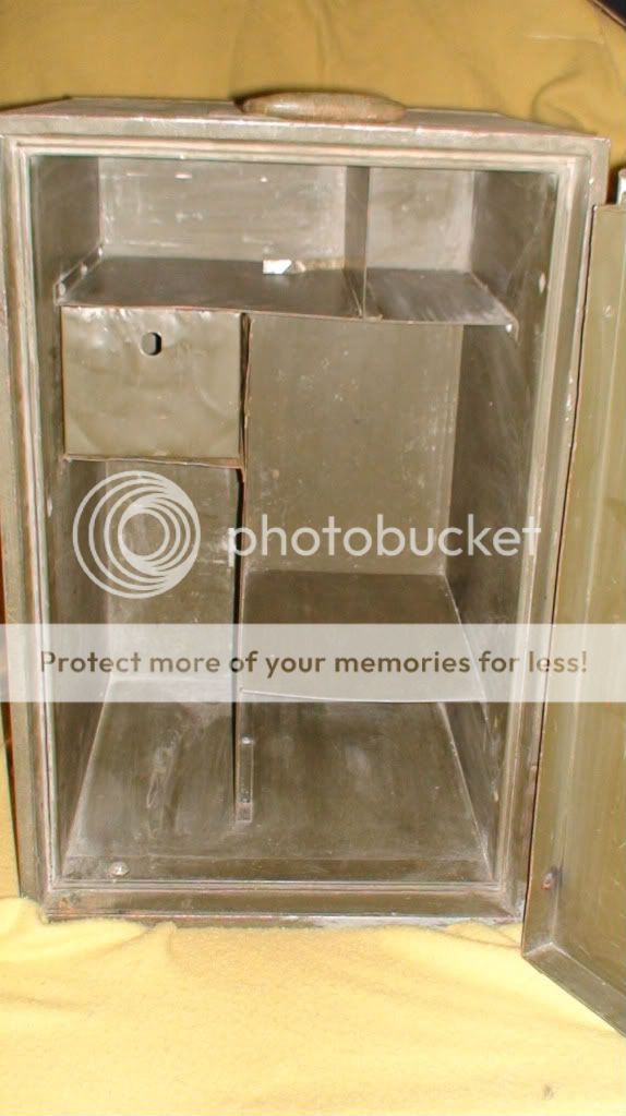 FOUND IN DUMPSTER! US army field safe!